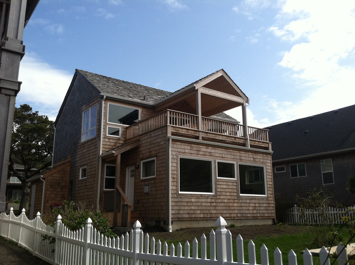 Completed construction project