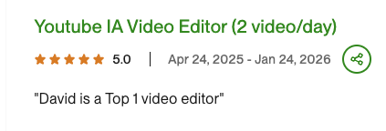 Client testimonial review