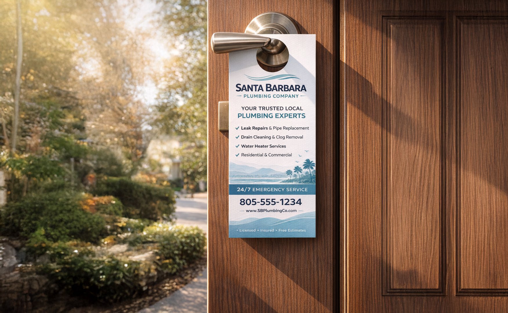 Santa Barbara Plumbing Company Marketing Materials