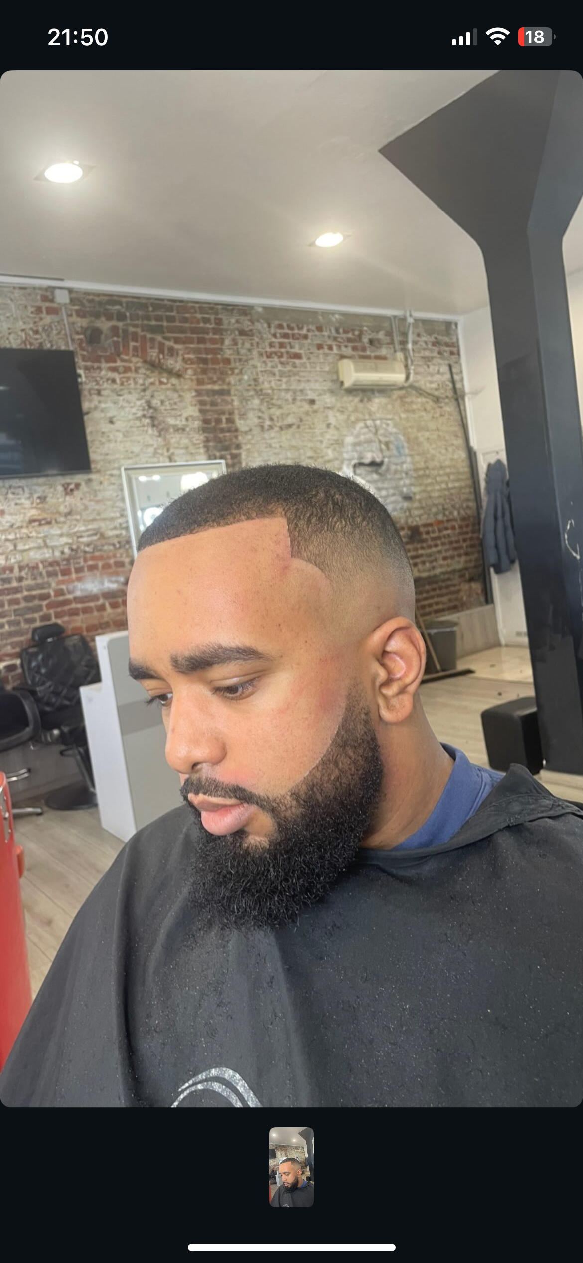 Haircut and beard combo service