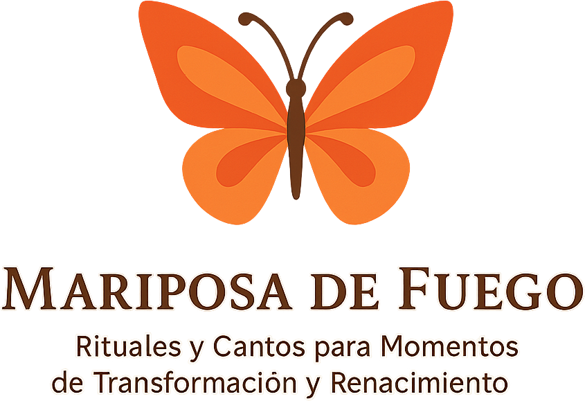 Mariposa de Fuego, Rituales y Cantos para Momentos de Transformación y Renacimiento Logo