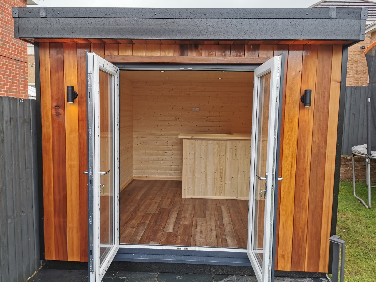 Insulated Cedar Room