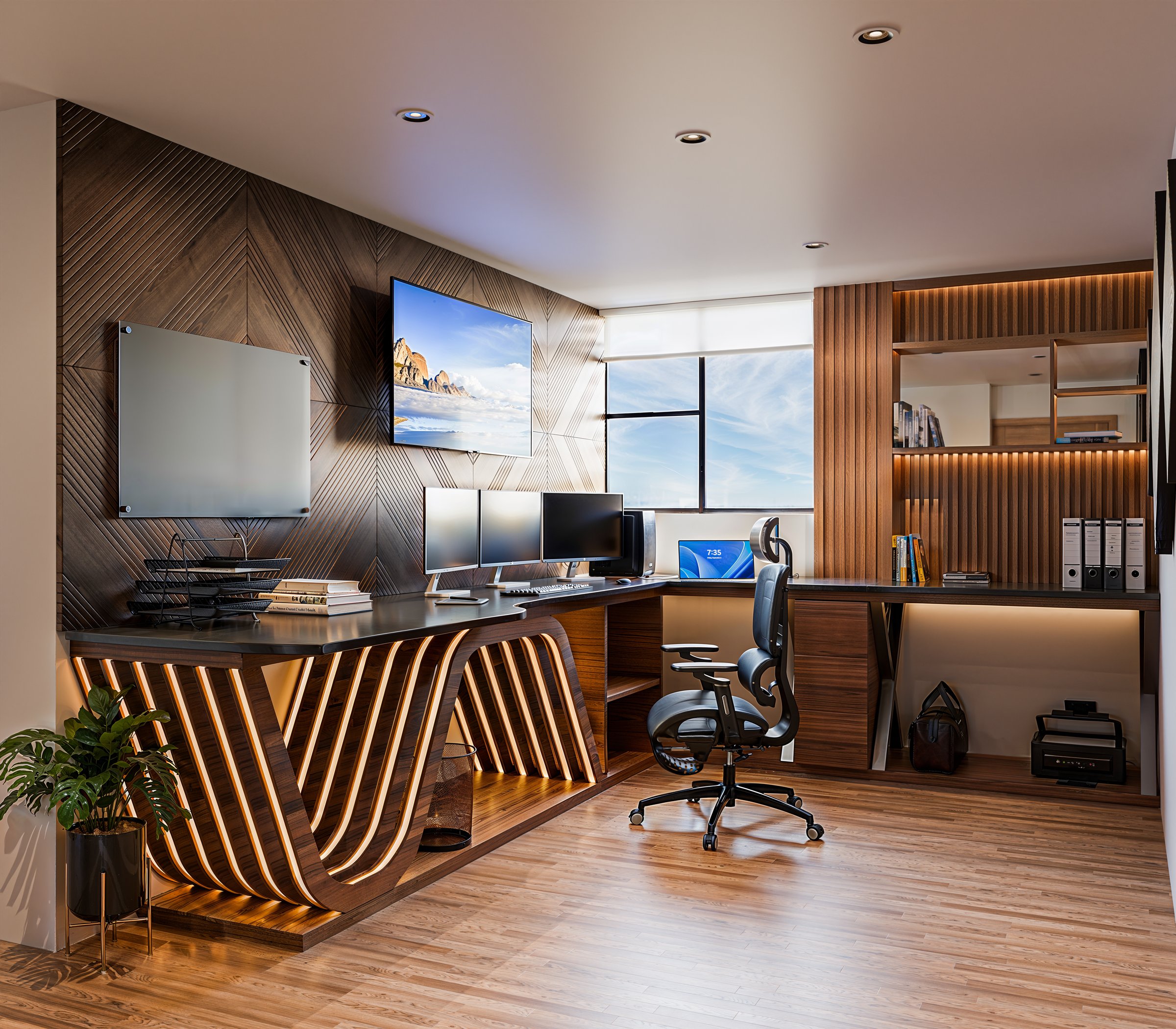 Espacio interior elegante