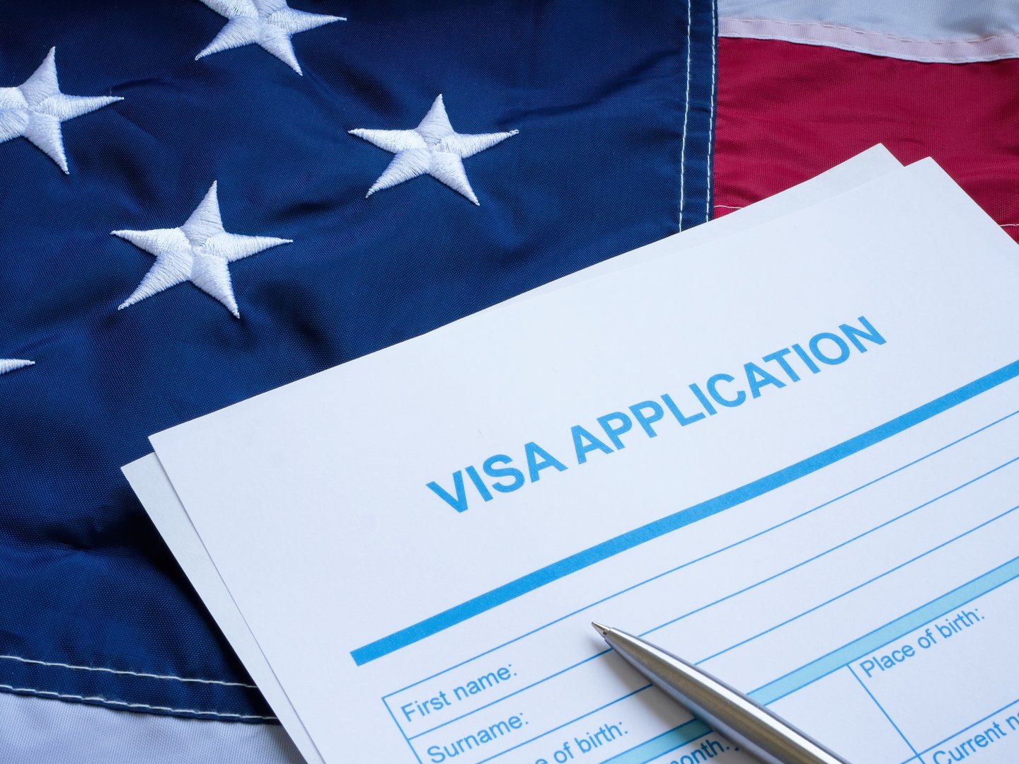 Formulario de visa americana