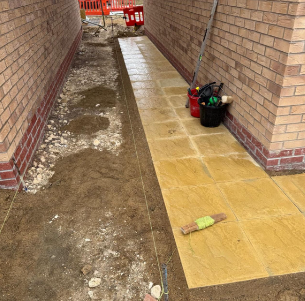 Block paving project