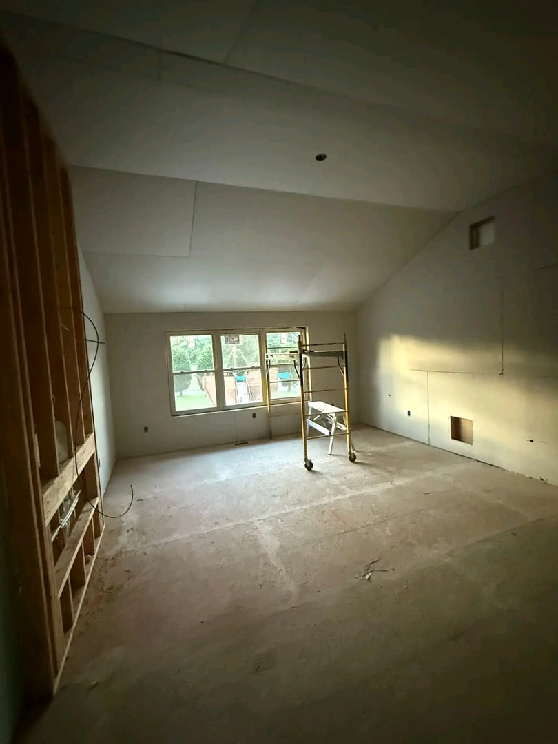 Custom barn door bedroom remodel Oregon OH