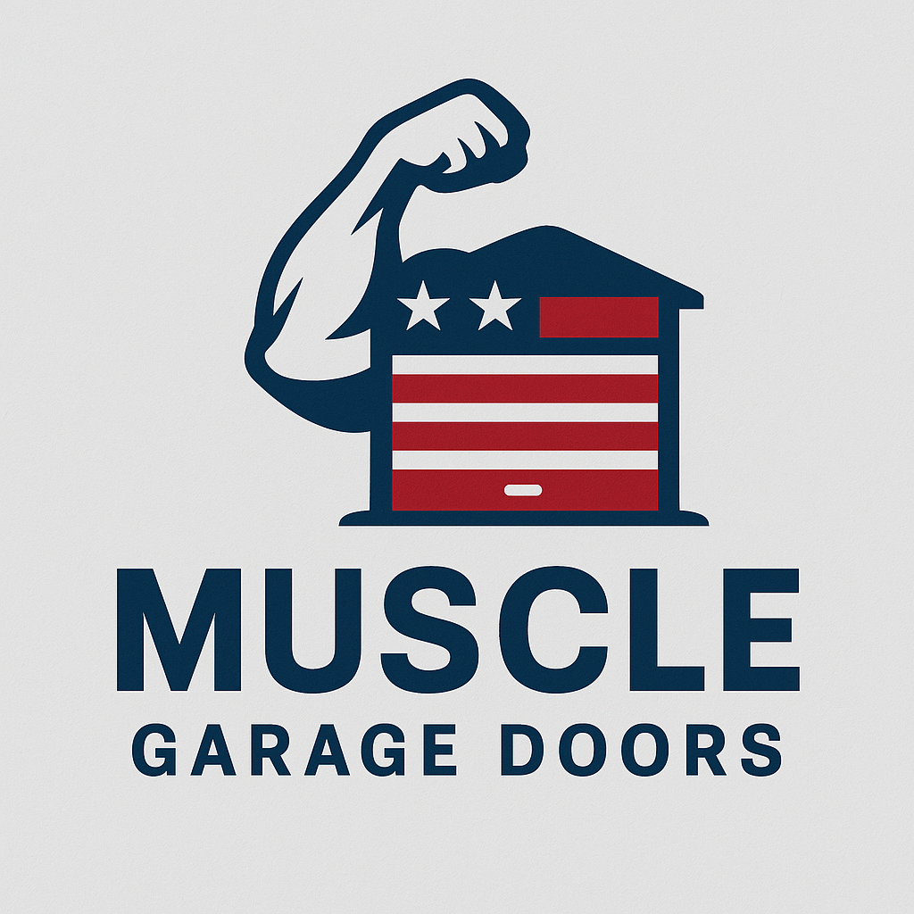 Muscle Garage Doors Logo