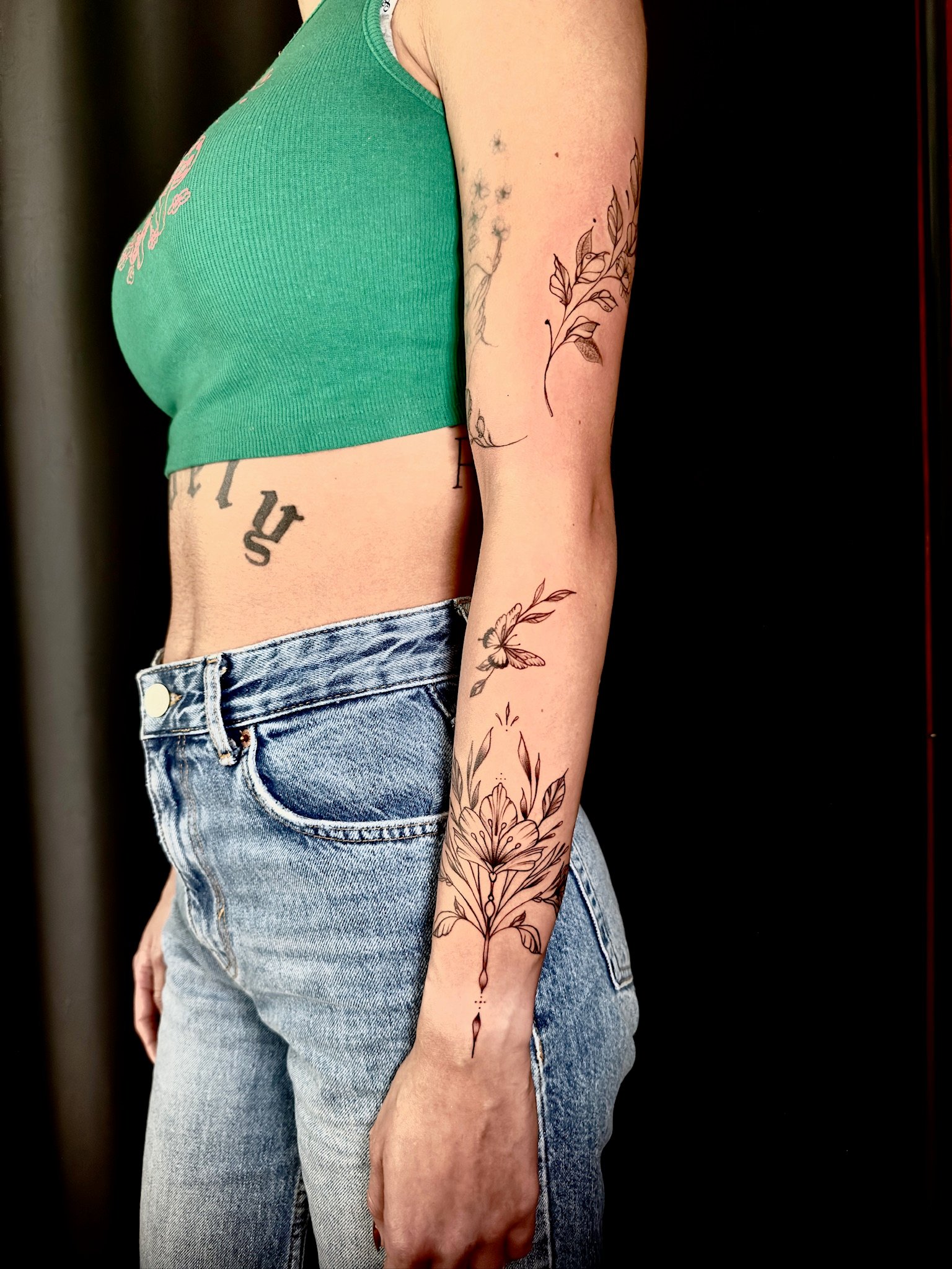 Tatuaje realizado por Victoria Lavā - Trabajo de portafolio
