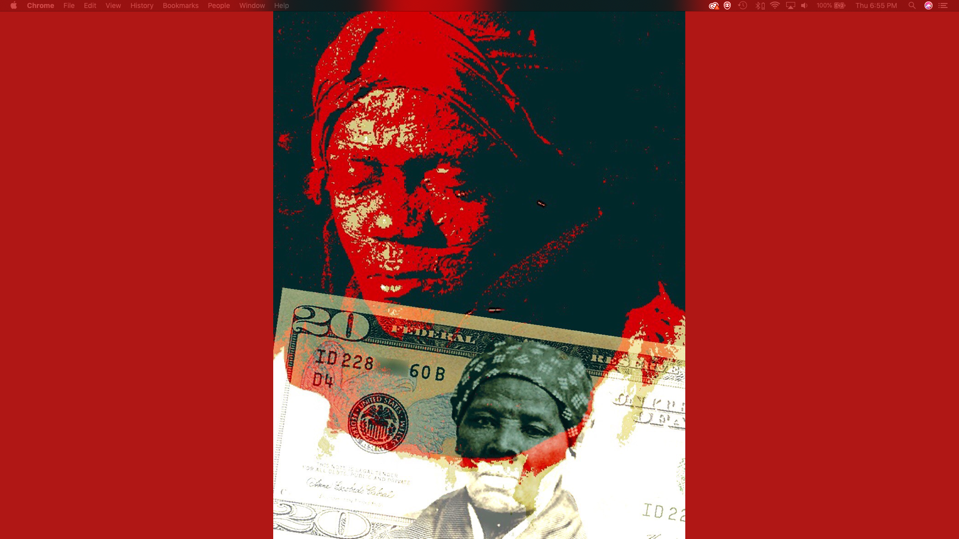 Harriet Tubman theatrical performance by Saundra Dunson Franks