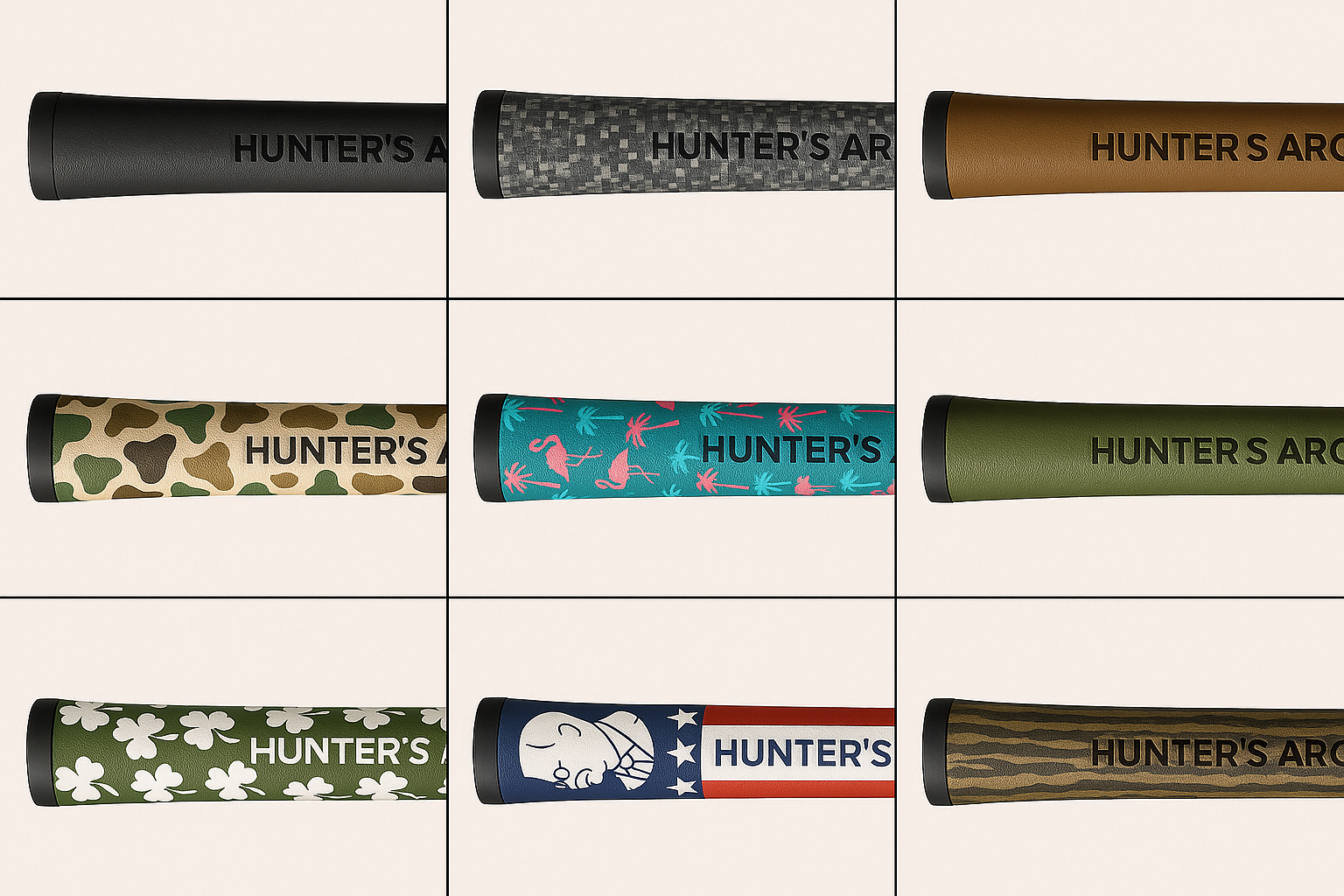 Hunter's Arc Smart Grip product collage