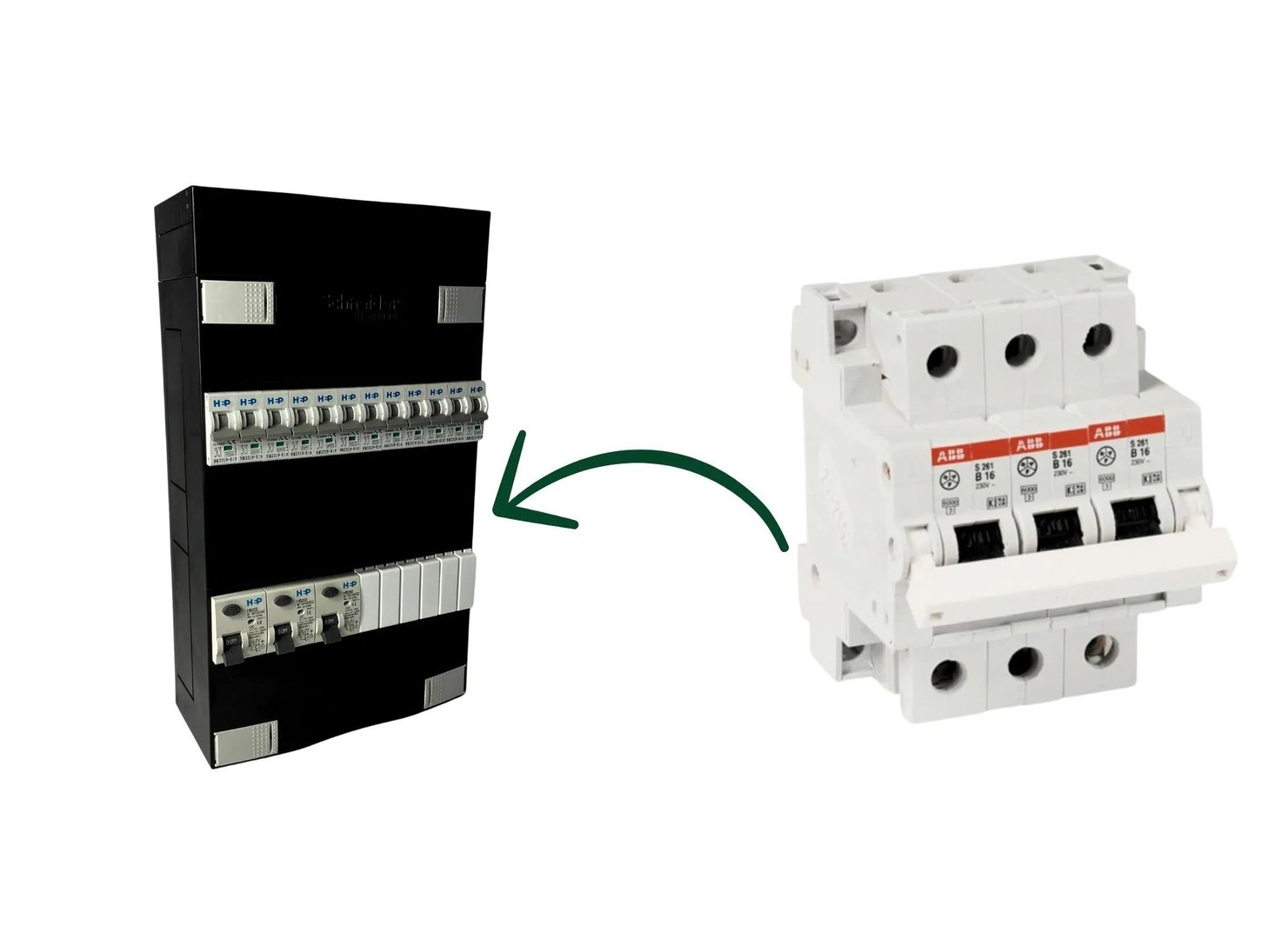 Elektricien met gereedschap