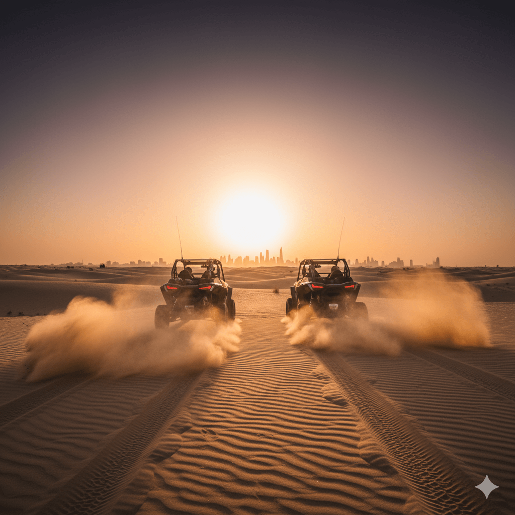 Desert buggy extreme rides