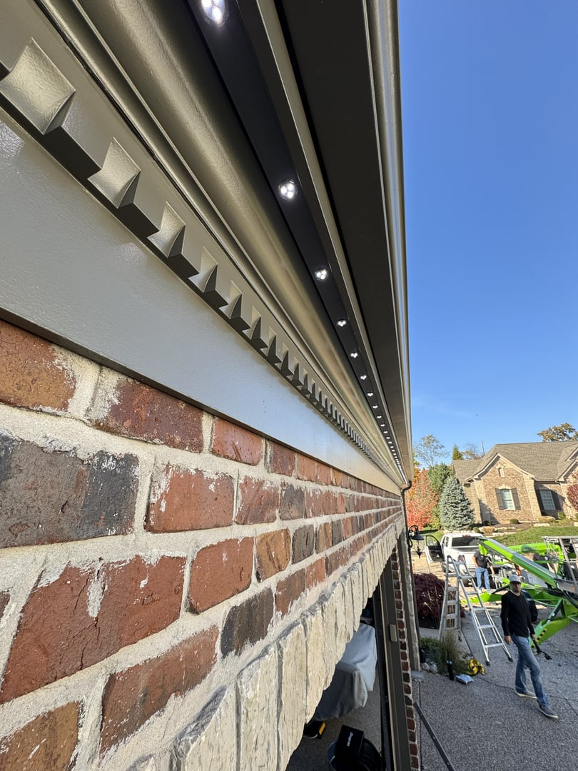 Professional LED lighting installation