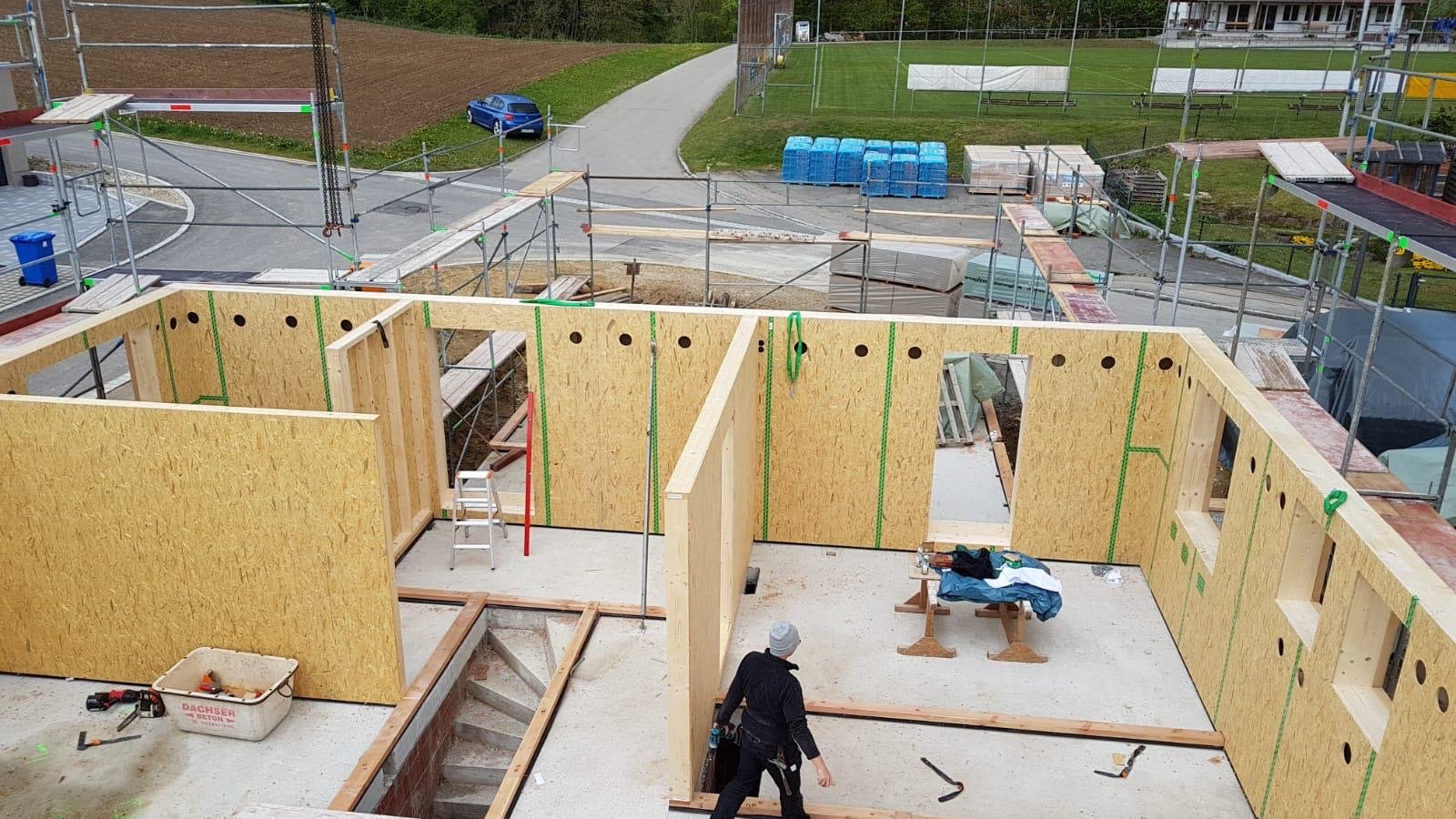 Holzrahmenbau Projekt