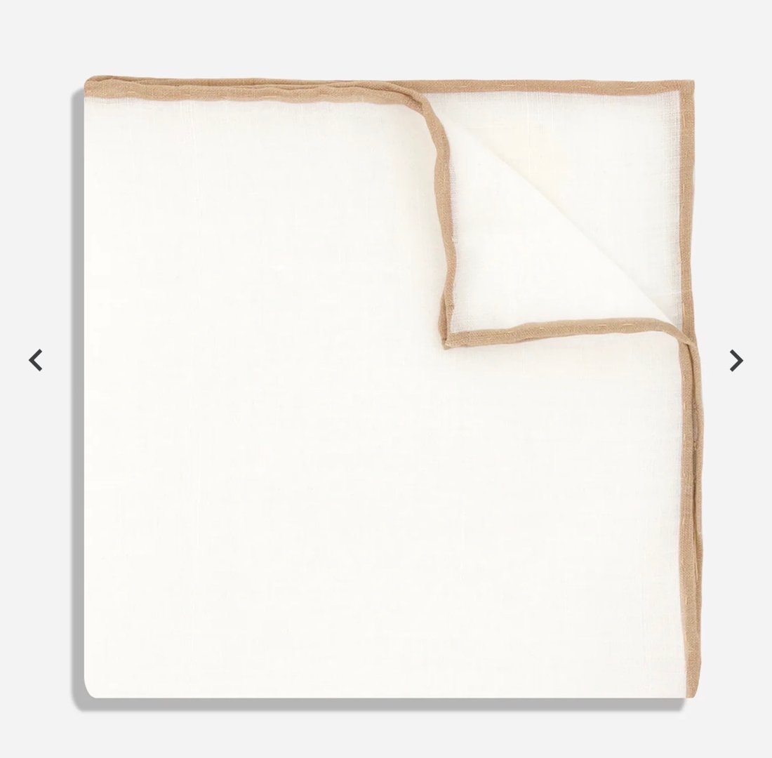 Timeless classic pocket square