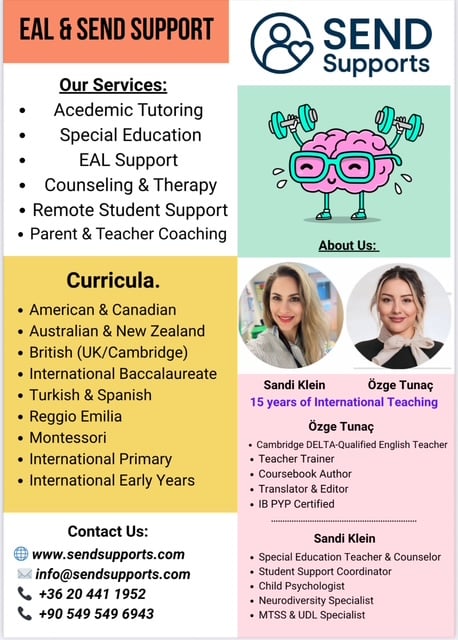 SEND Supports Services Poster