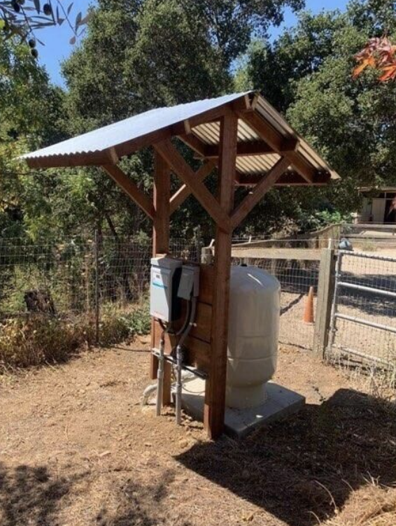 Professional pump installation work by Sweet Water Pumps