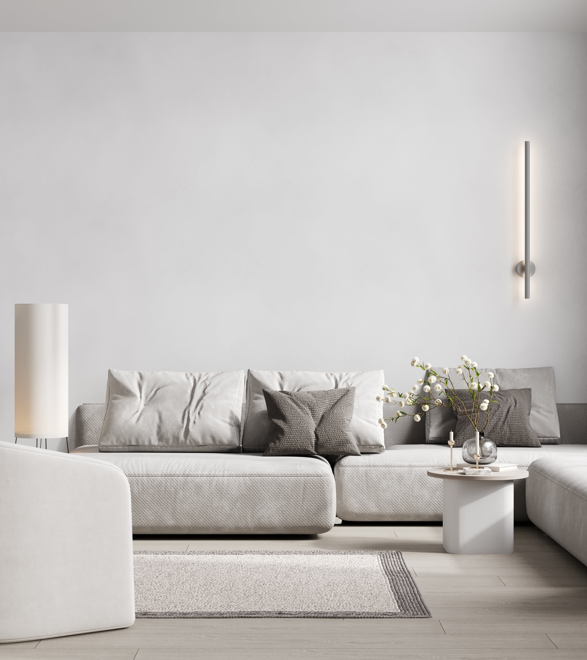 Elegant interior living space