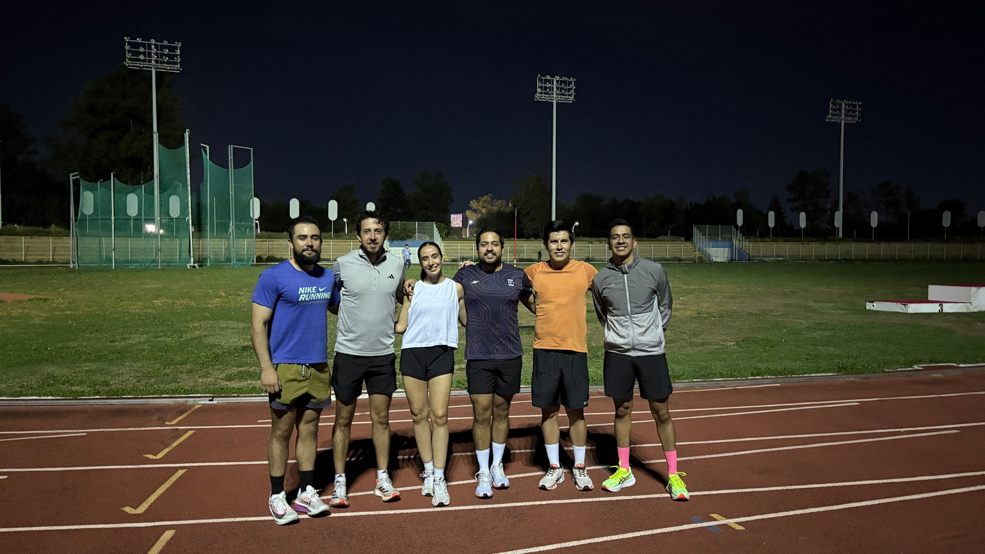 Corredores entrenando con Runistic