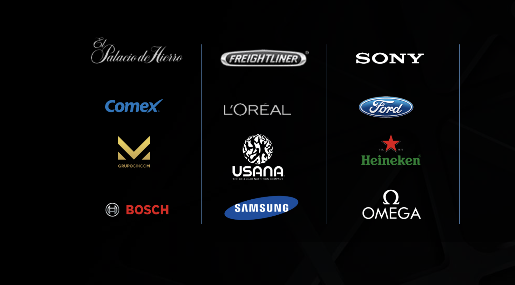 Client logos showcase