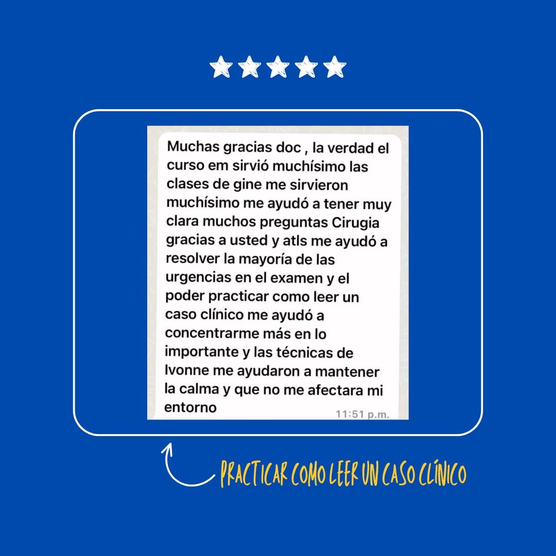 Testimonio de alumno de Repaso ENARM
