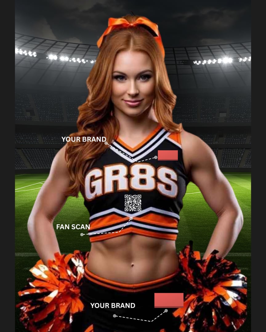 Sarah Finn - Utah Great 8s Cheerleader