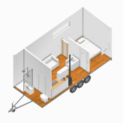 Surfmist Loft Walkthrough 3D View 1