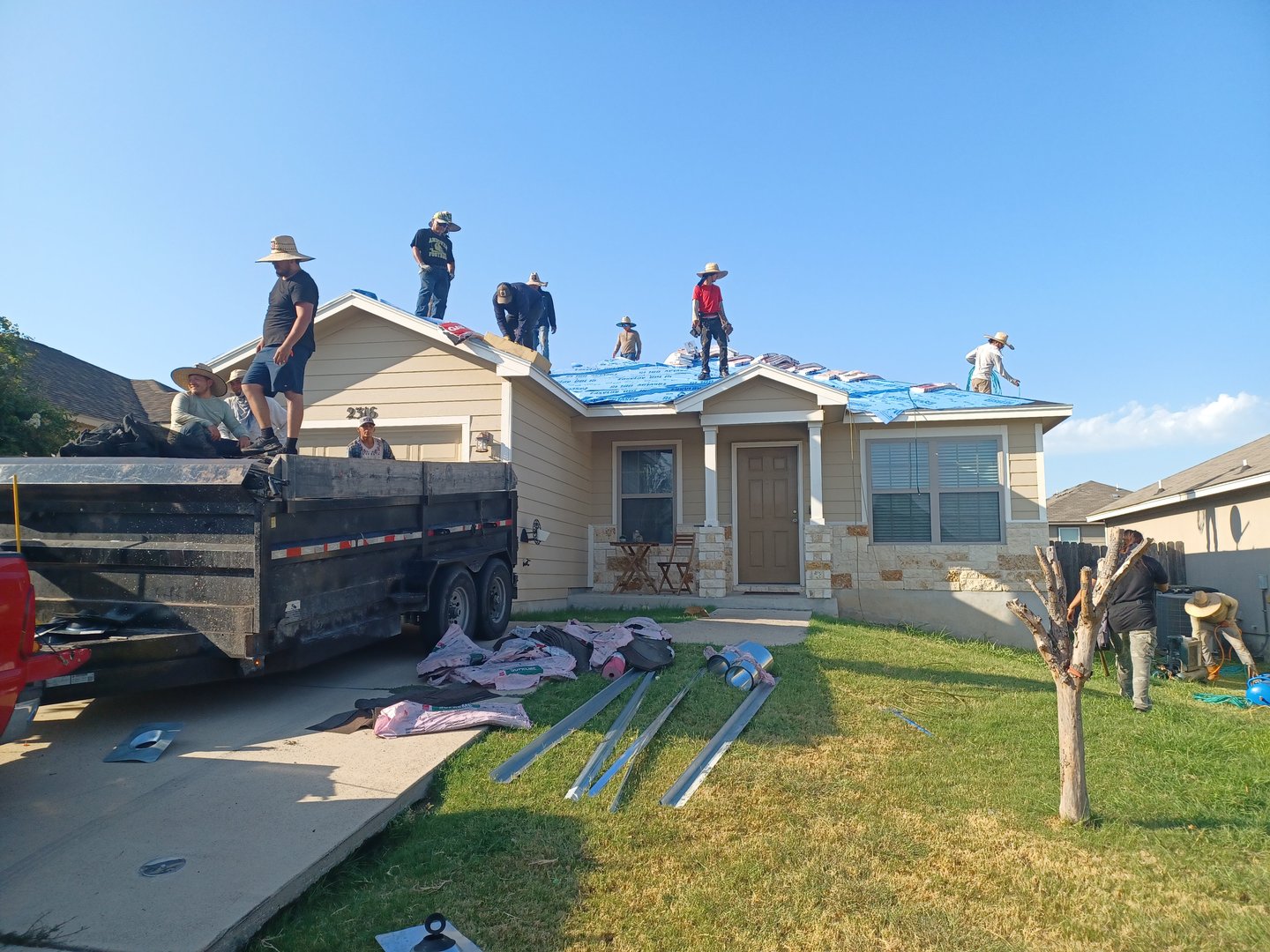 Exterior work project