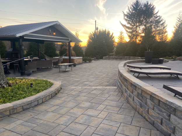 Paver installation project
