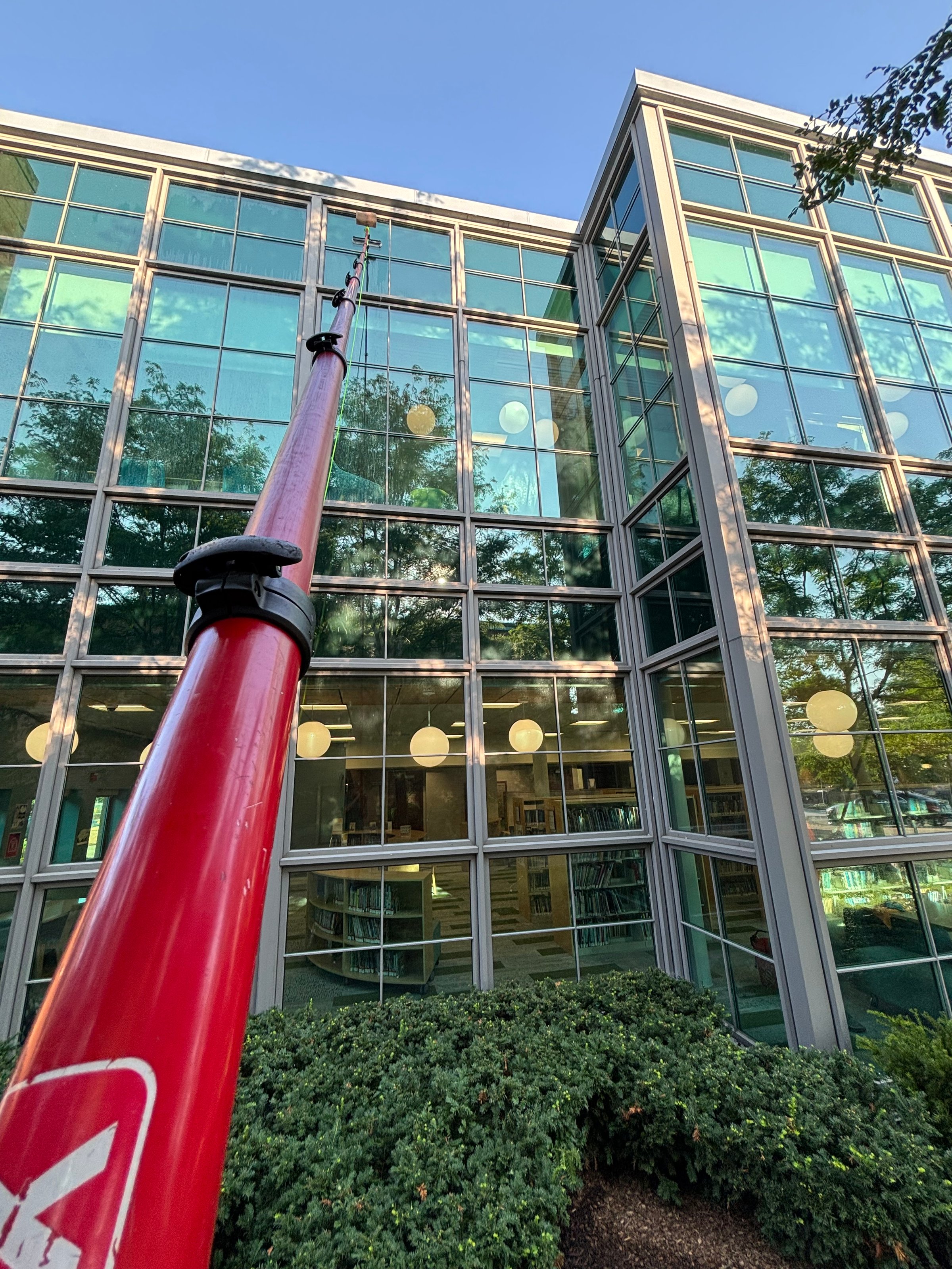 Professional window cleaning service