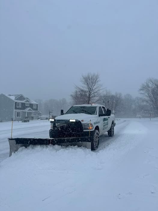 Zdubs snow and ice management in action