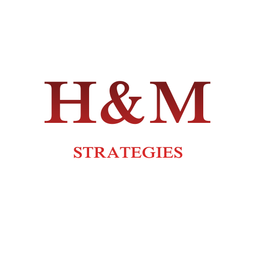 H&M Strategies red gradient logo