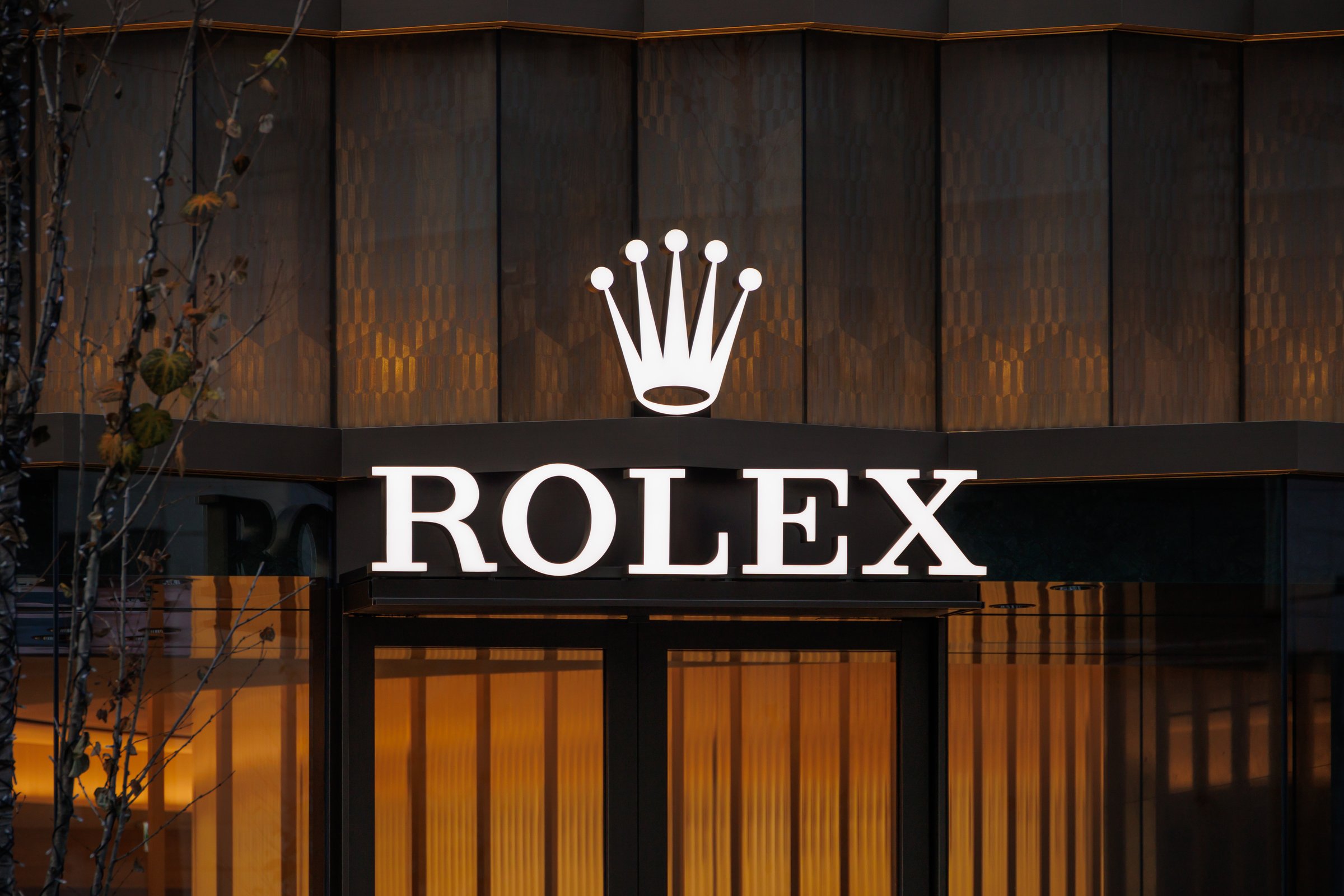 Rolex brand logo