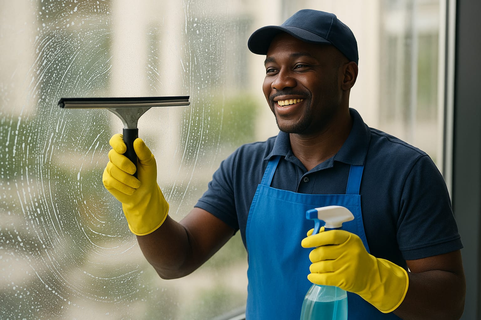 Nettoyage de vitres professionnel