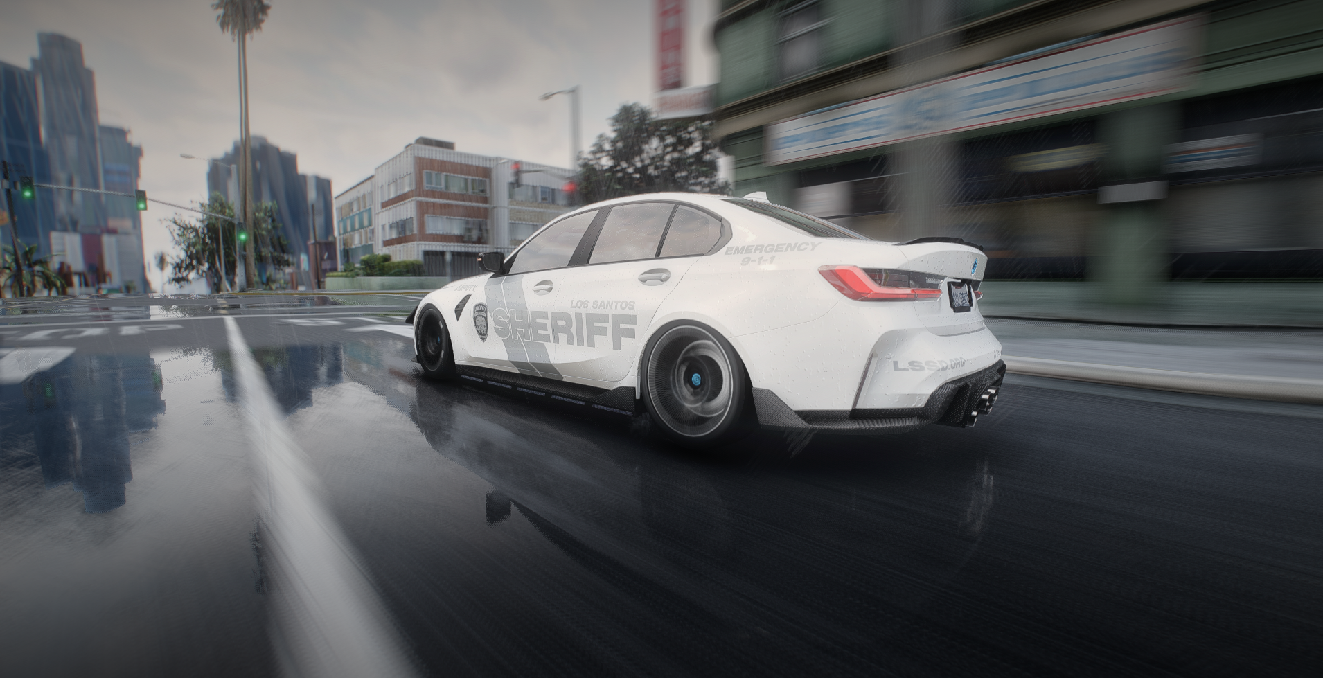 Los Santos Sheriff's Department in action