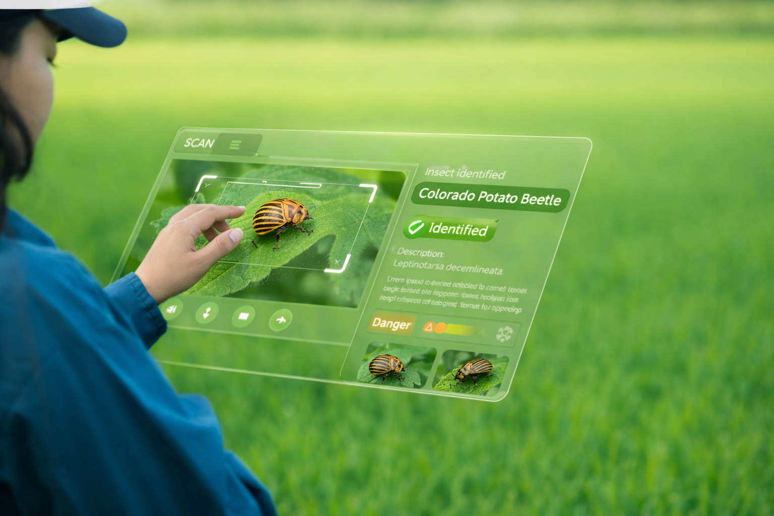 Agricultural technology dashboard and monitoring system