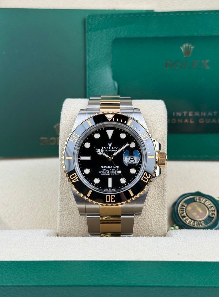 Rolex Submariner Two-Tone Black