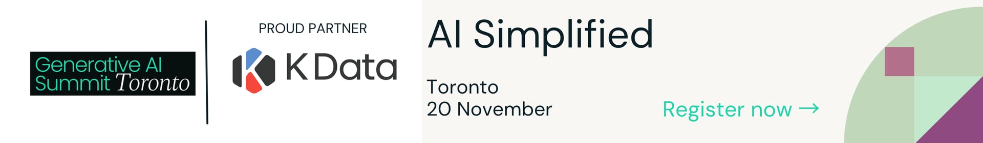 Generative AI Summit Logo