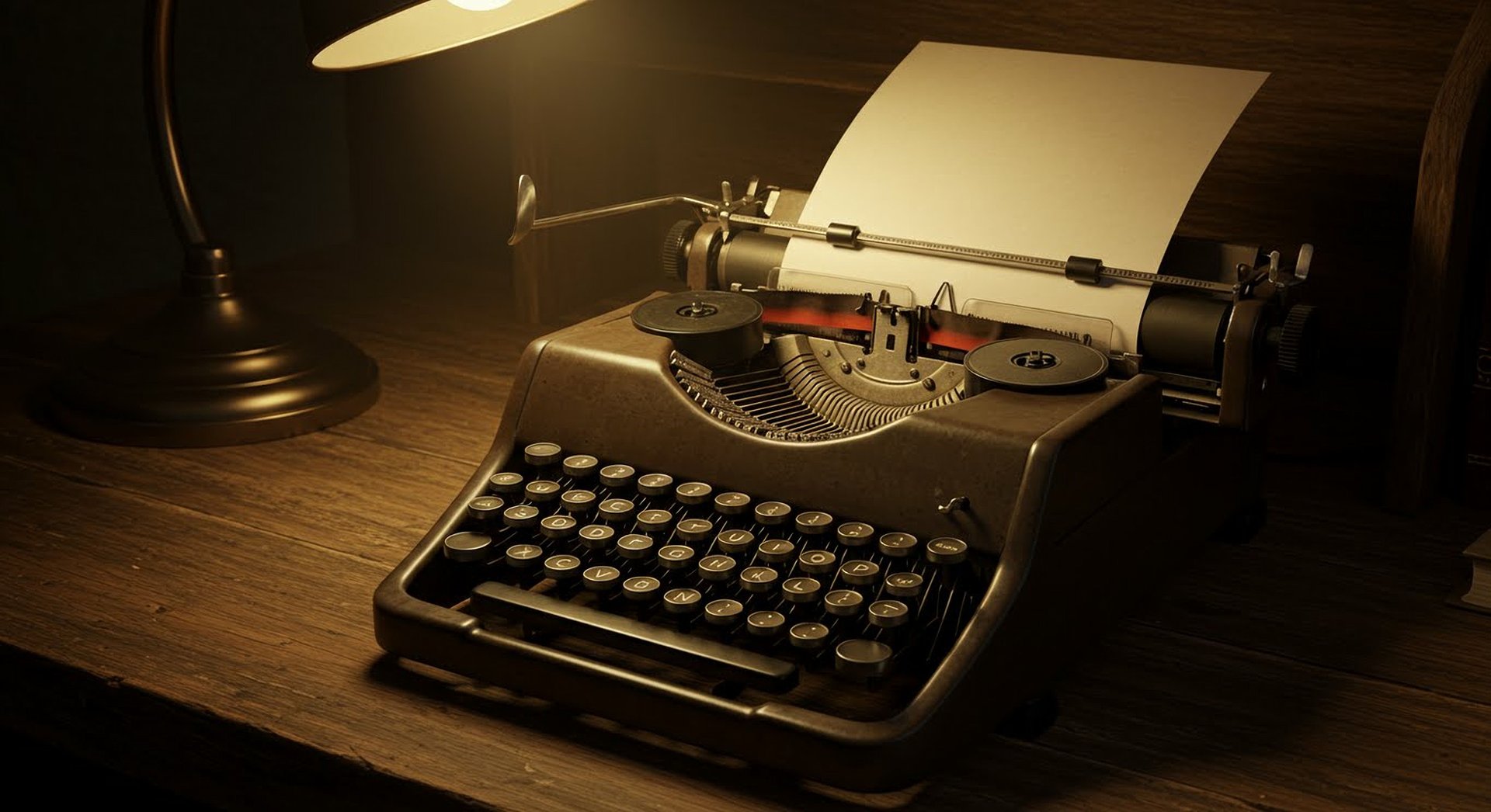 Classic typewriter representing vintage technology