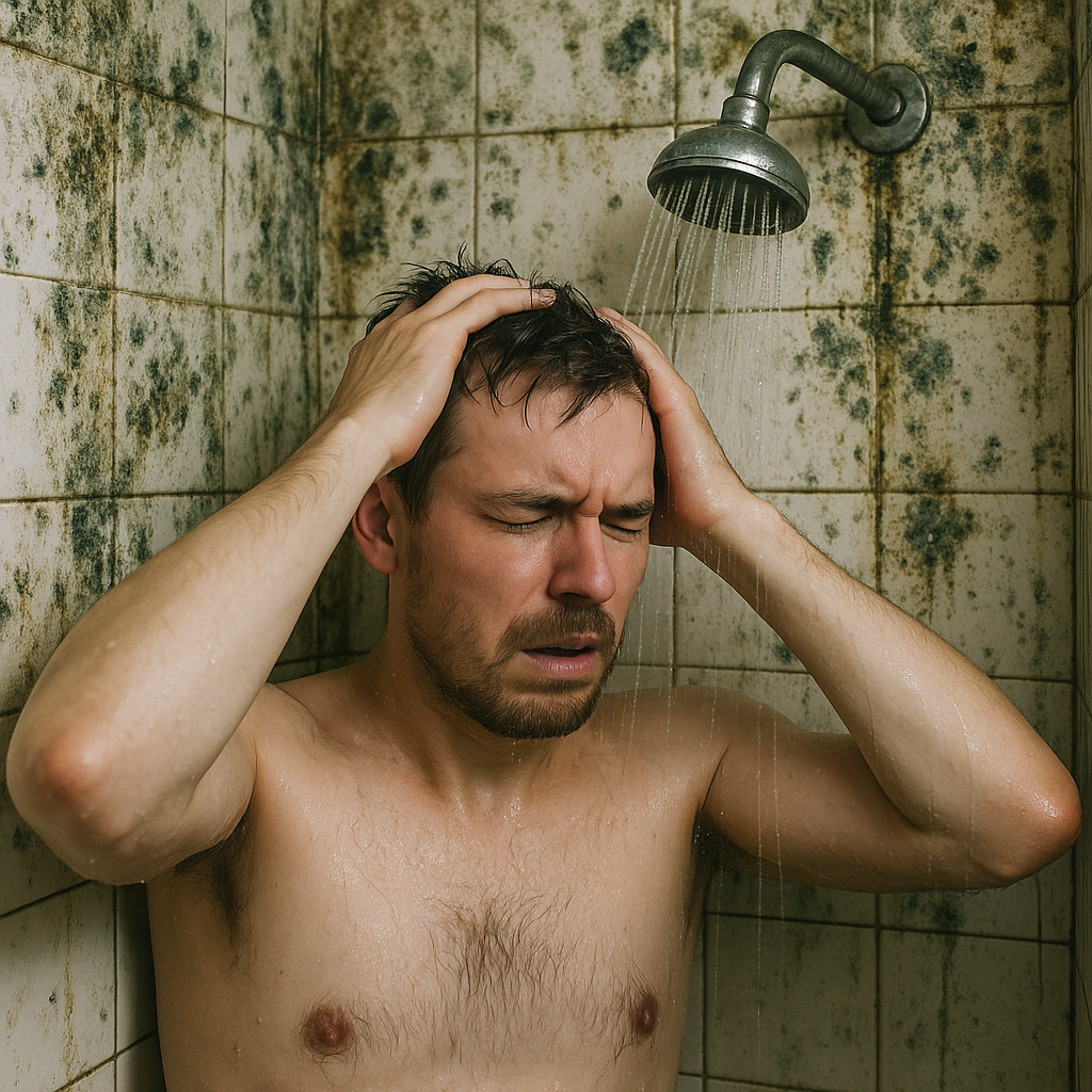 Johnny's Caulking shower re-caulking service