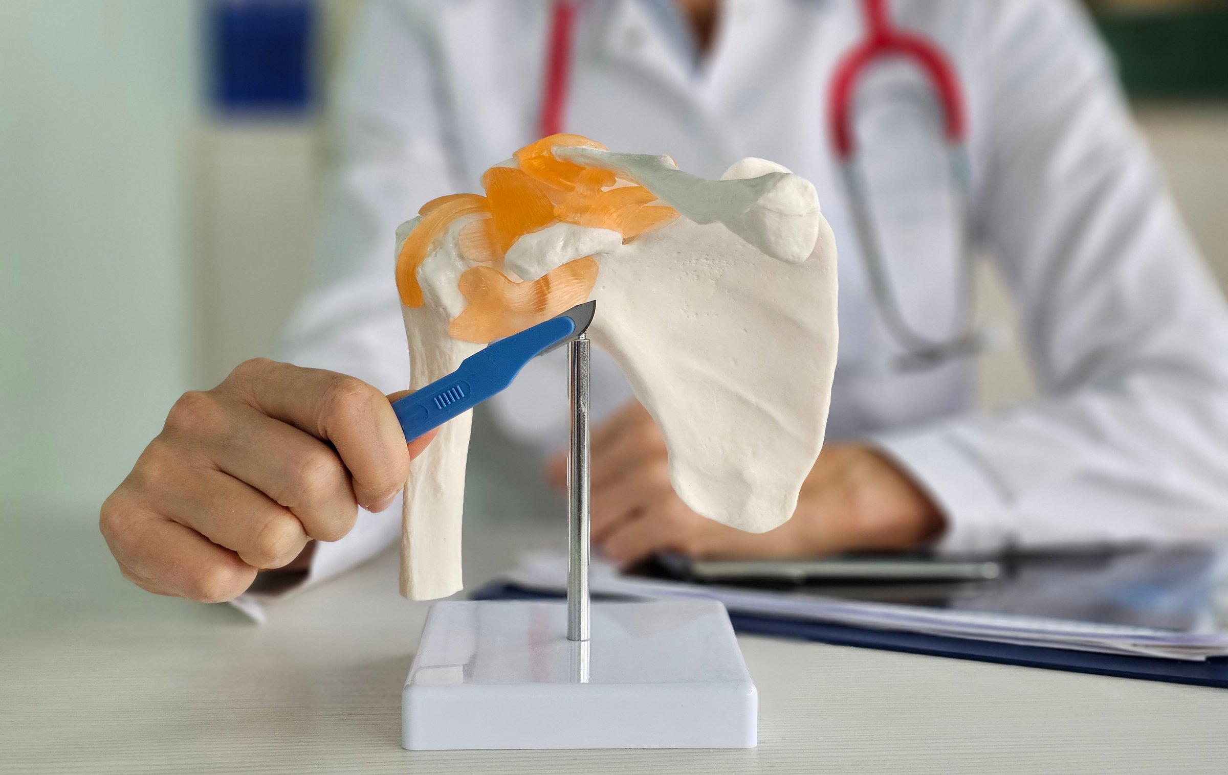 Shoulder labral repair surgery procedure