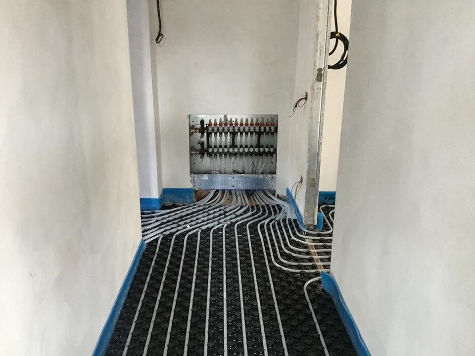 Villa privata Monza - impianto idraulico completo