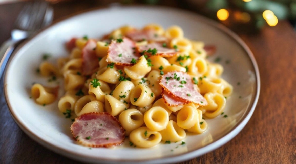 Orecchiette Speck E Caciocavallo