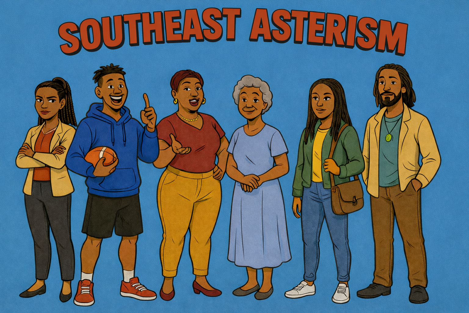 Southeast Asterism Comic Book by DOMINIQUE