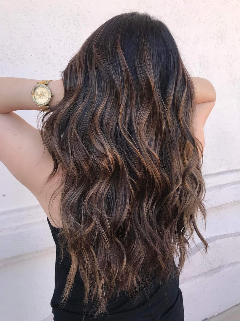 Allyssa hair styling example