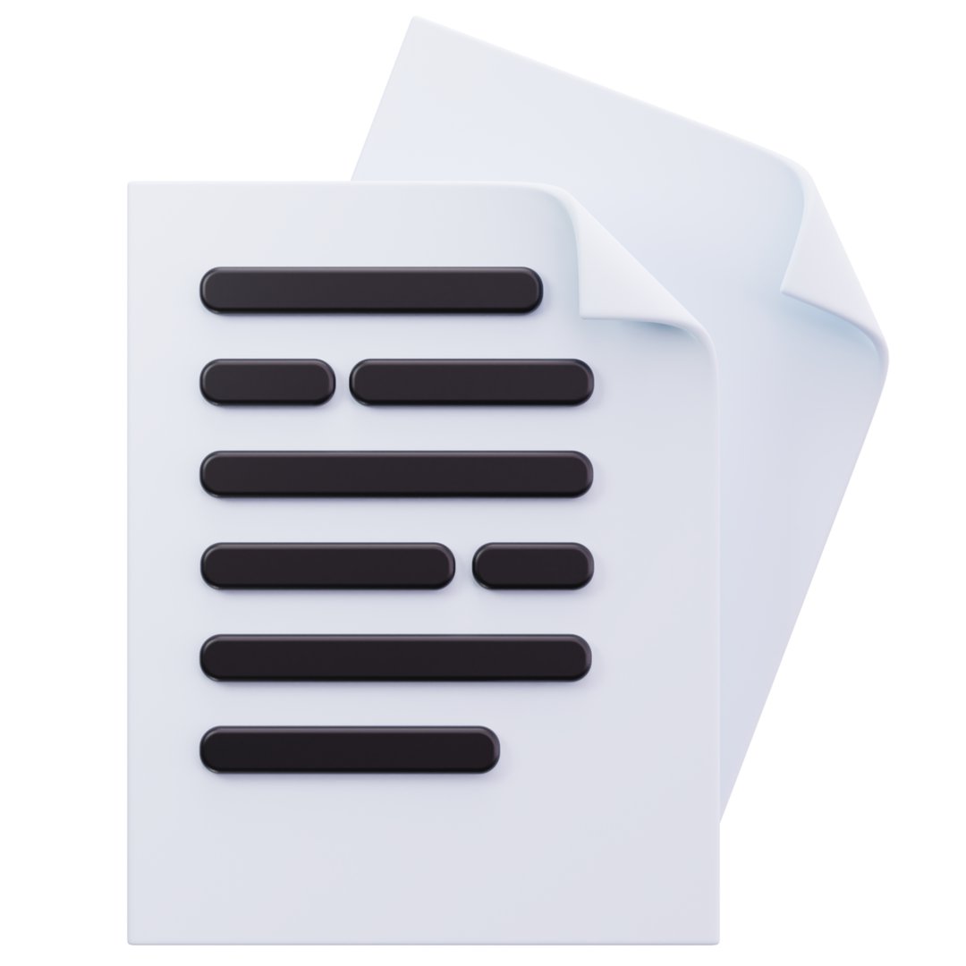 Document placeholder