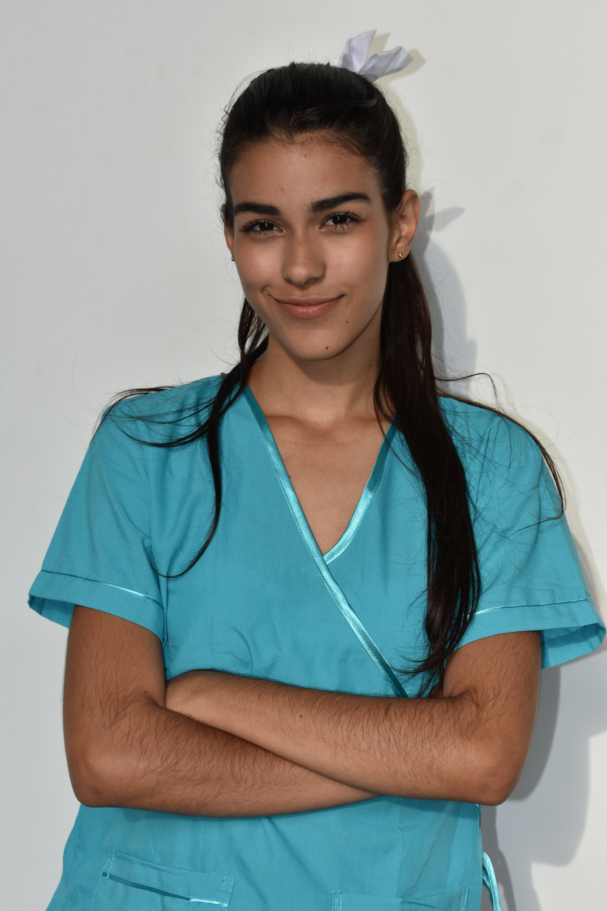 Confident Pretty Female Nurse