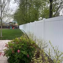 Metal fence gate installation