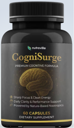 CogniSurge supplement bottle