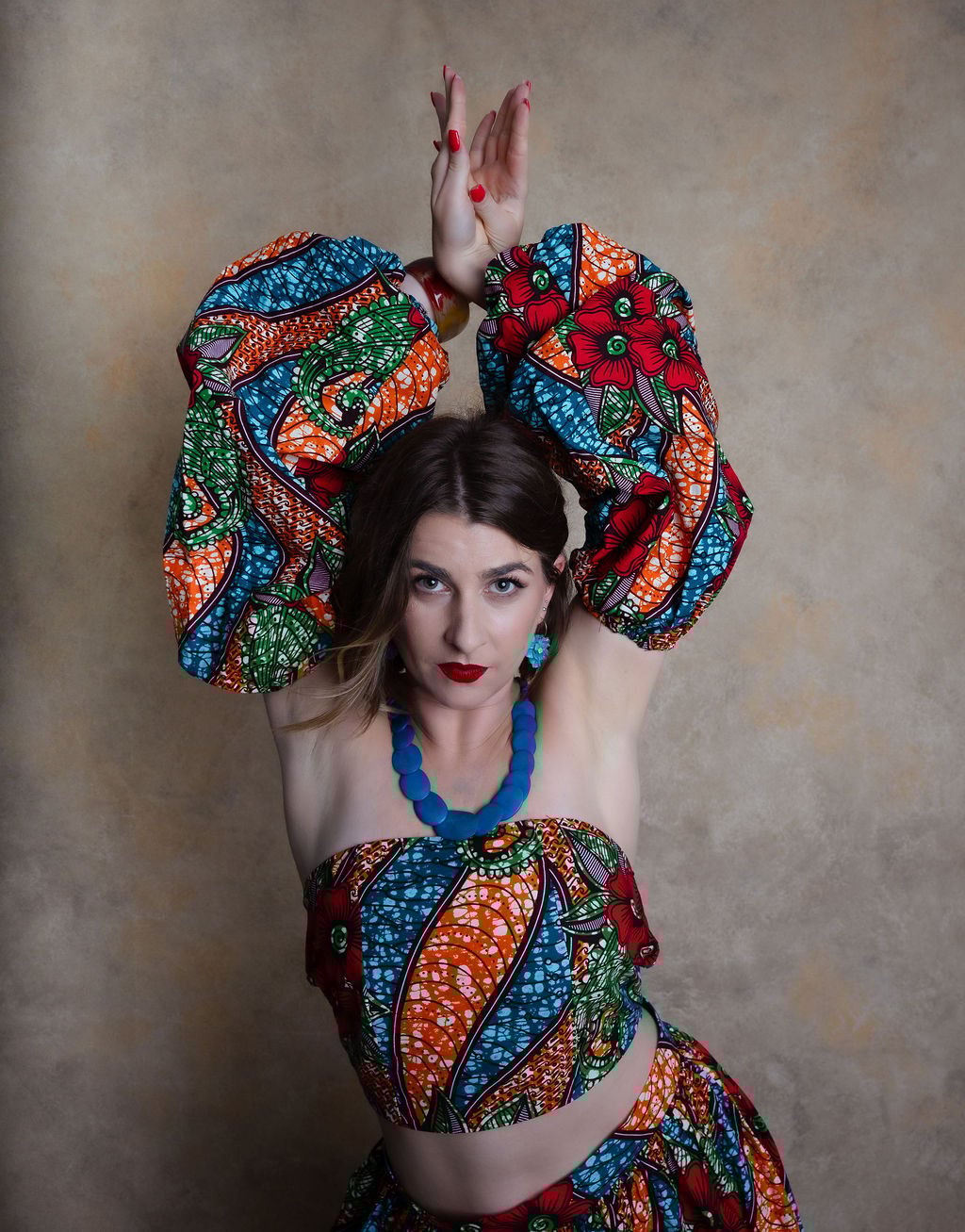 Stunning African-inspired luxury fashion design